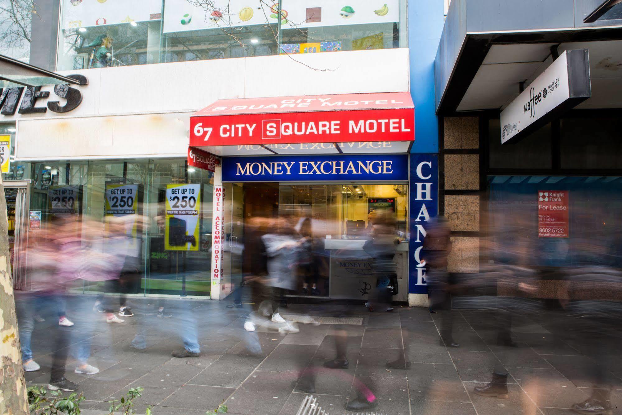 City Square Motel Melbourne Exteriör bild